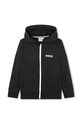 BOSS bluza dziecięca z kapturem czarny J50700.114.150