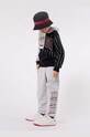 HUGO bluza copii print gri G00023.102.108