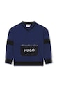 HUGO bluza dziecięca G00024.102.108 granatowy SS24