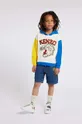 білий Дитяча бавовняна кофта Kenzo Kids Для хлопчиків