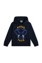 Kenzo Kids bluza bawełniana dziecięca nadruk niebieski K60332.