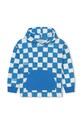 Dětská bavlněná mikina Marc Jacobs s kapucí modrá W60191.114.150