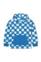 modra Otroški bombažen pulover Marc Jacobs Fantovski