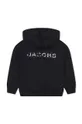 Otroški bombažen pulover Marc Jacobs črna