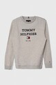 Tommy Hilfiger bluza dziecięca pozostałe szary KB0KB08713.128.176.PPYH