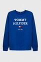 Tommy Hilfiger bluza copii print albastru KB0KB08713.128.176.PPYH