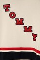 CHLAPEC Dětská bavlněná mikina Tommy Hilfiger KB0KB08716.PPYH béžová