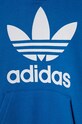 Chłopiec adidas Originals bluza dziecięca TREFOIL HOODIE IN8468 niebieski