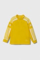 Кофта adidas Performance SQ21 TR TOP Y візерунок жовтий GP6468