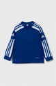 Дитяча кофта adidas Performance SQ21 TR TOP Y візерунок блакитний GP6469