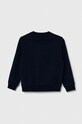 Otroški bombažen pulover EA7 Emporio Armani 3DBM62.BJ05Z mornarsko modra SS24