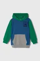блакитний Дитяча бавовняна кофта United Colors of Benetton Для хлопчиків