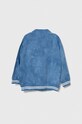 Детская хлопковая кофта United Colors of Benetton 3EM5G502X.P.Seasonal голубой SS24