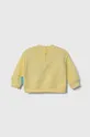Emporio Armani bluza bawełniana niemowlęca x The Smurfs żółty