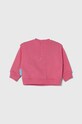 Emporio Armani bluza bawełniana niemowlęca x The Smurfs 3DHMJN.3J5GZ różowy SS24