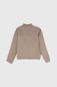 Dječja dukserica Emporio Armani 3D4M69.1JHSZ smeđa SS24
