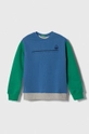 blu United Colors of Benetton felpa in cotone bambino/a Ragazzi