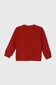 United Colors of Benetton bluza bawełniana dziecięca 3J70G10CW.P.Seasonal czerwony SS24