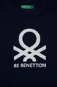 Παιδική βαμβακερή μπλούζα United Colors of Benetton Κύριο υλικό: 100% Βαμβάκι Πρόσθετο υλικό: 95% Βαμβάκι, 5% Σπαντέξ