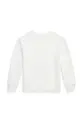 Otroški bombažen pulover Polo Ralph Lauren bela