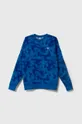 modra Otroški pulover adidas Originals Fantovski