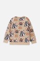 Chłopiec Coccodrillo bluza bawełniana dziecięca WC4132101LBW beżowy
