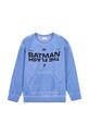 Coccodrillo bluza bawełniana dziecięca nadruk niebieski WC4132102LBW