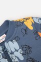 Chłopiec Coccodrillo bluza bawełniana niemowlęca WC4132201LBW niebieski