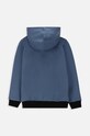 Coccodrillo bluza bawełniana dziecięca WC4132402DEK niebieski SS24