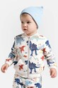 Coccodrillo bluza niemowlęca z elastanem szary WC4132203DEN