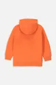 Otroški bombažen pulover Coccodrillo oranžna