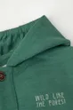 zielony Coccodrillo bluza bawełniana niemowlęca