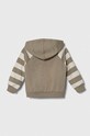 Детская кофта United Colors of Benetton 3BC1G502Z.P.Seasonal зелёный SS24