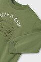 Mayoral bluza dziecięca zielony 3481.5A.Mini.PPYH