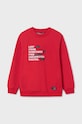 Dětská mikina Mayoral 6467.7E.Junior.PPYH červená SS24