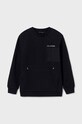 Mayoral bluza dziecięca z elastanem czarny 6468.7G.Junior.PPYH