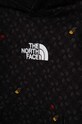 Băieți The North Face hanorac de bumbac pentru copii DREW PEAK LIGHT P/O HOODIE PRINT NF0A886Z negru