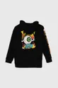 Vans bluza dziecięca EYEBALLIE HOODIE czarny