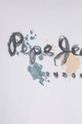 Dječaci Dječja pamučna dukserica Pepe Jeans BIGE PB581607 bijela