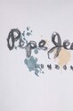 Хлопчик Дитяча бавовняна кофта Pepe Jeans BIGE PB581607 білий