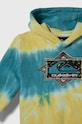 Băieți Quiksilver hanorac de bumbac TIE DIE HOOD UQKFT03016 albastru