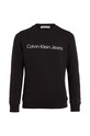 Dětská bavlněná mikina Calvin Klein Jeans IU0IU00581.PPYH černá SS24