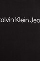 Dětská bavlněná mikina Calvin Klein Jeans černá IU0IU00581.PPYH