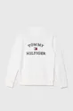 Tommy Hilfiger bluza bawełniana dziecięca biały