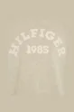 beżowy Tommy Hilfiger bluza bawełniana dziecięca