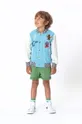 голубой Детская куртка-бомбер Gosoaky WHITE WORM Для мальчиков