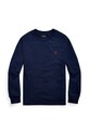 Polo Ralph Lauren hanorac de bumbac pentru copii uni bleumarin 323843804002