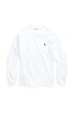 Polo Ralph Lauren hanorac de bumbac pentru copii uni alb 323843804004