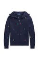 Detská mikina Polo Ralph Lauren nášivka tmavomodrá 323846209007