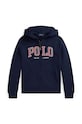 Dječja dukserica Polo Ralph Lauren s kapuljačom mornarsko plava 323950835001